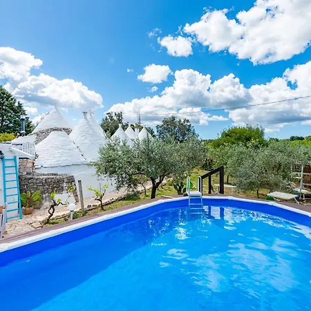 Trulli Degli Ulivi With Pool - Happy